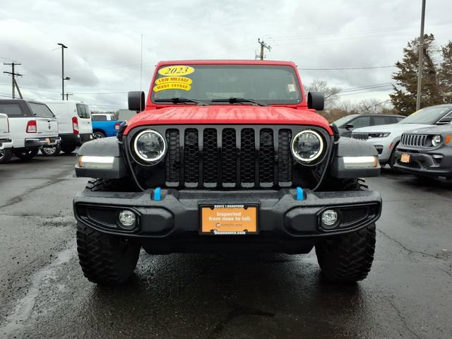 Certified 2023 Jeep Wrangler Willys 4xe w/ Sun & Screen Package image 2