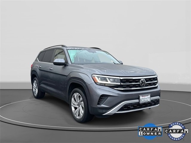 Certified 2021 Volkswagen Atlas SE w/ Panoramic Sunroof Package image 1
