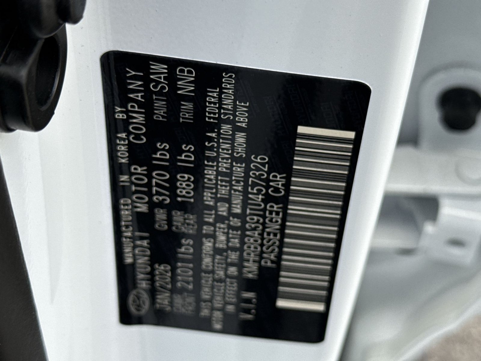 New 2026 Hyundai Venue SE FWD image 29