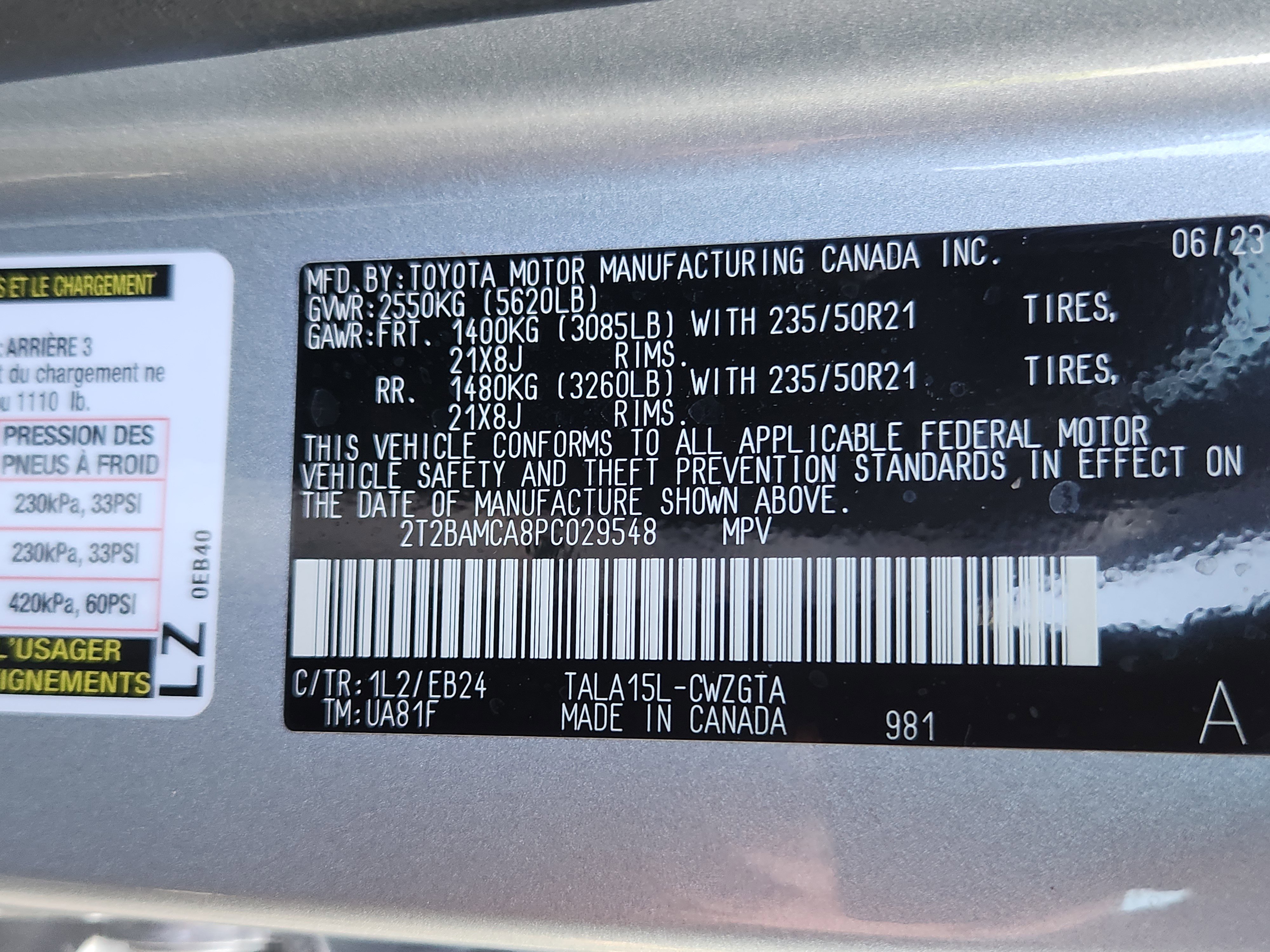 Used 2023 Lexus RX 350 F Sport w/ Cold Area Package AWD/4WD image 24