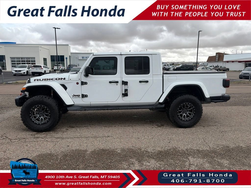 Used 2021 Jeep Gladiator Rubicon w/ Uconnect 4C Nav & Sound Group AWD/4WD image 4