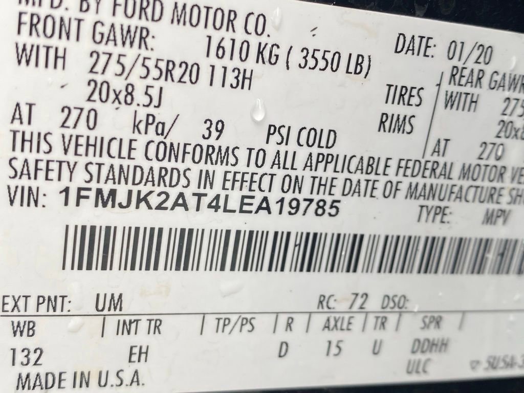 Used 2020 Ford Expedition Max Limited AWD/4WD image 31