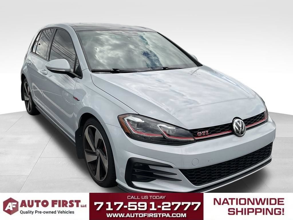 Used 2020 Volkswagen GTI SE FWD image 1