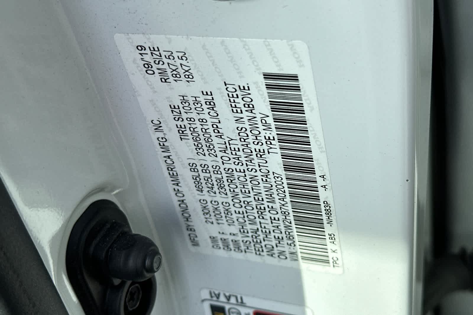 Used 2019 Honda CR-V EX-L image 29