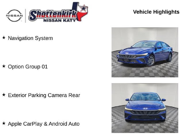 Used 2024 Hyundai Elantra Blue FWD image 6