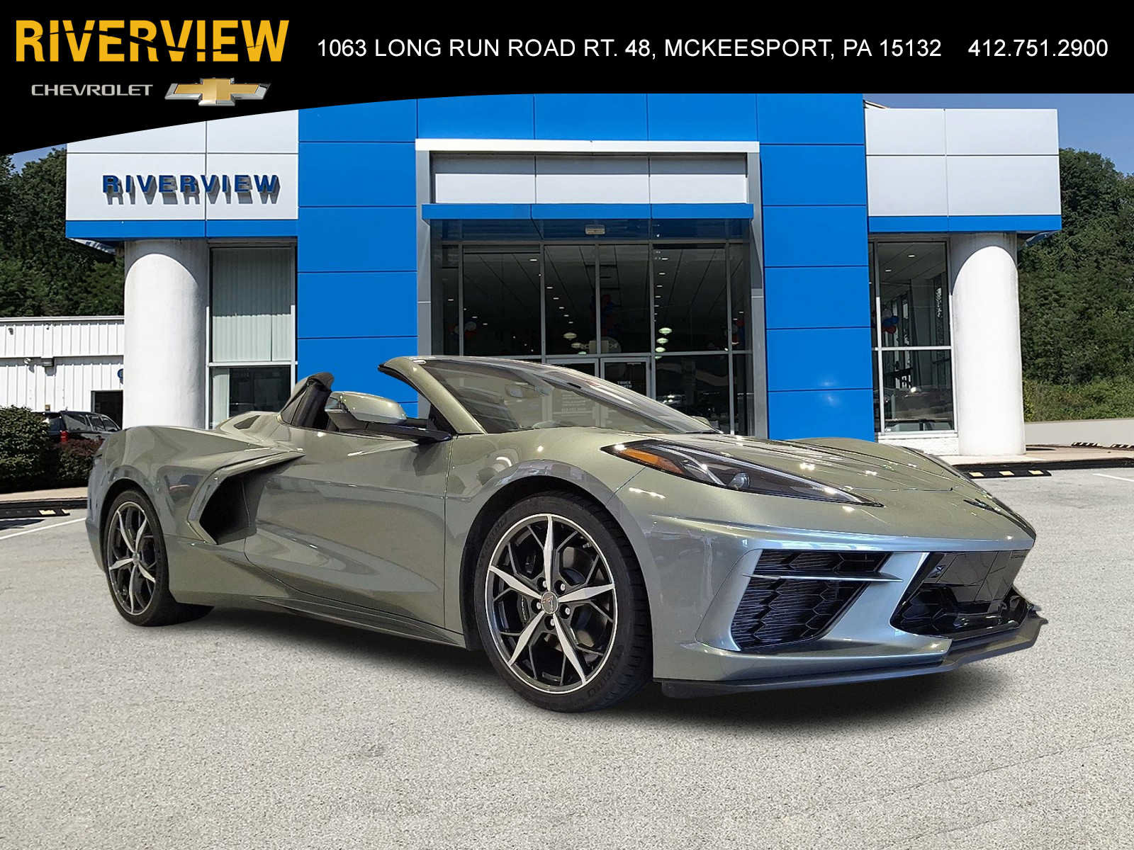 Used 2023 Chevrolet Corvette Stingray Preferred Conv w/ Stealth Interior Trim Package RWD image 1