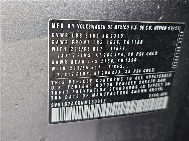 Used 2022 Volkswagen Tiguan S image 24