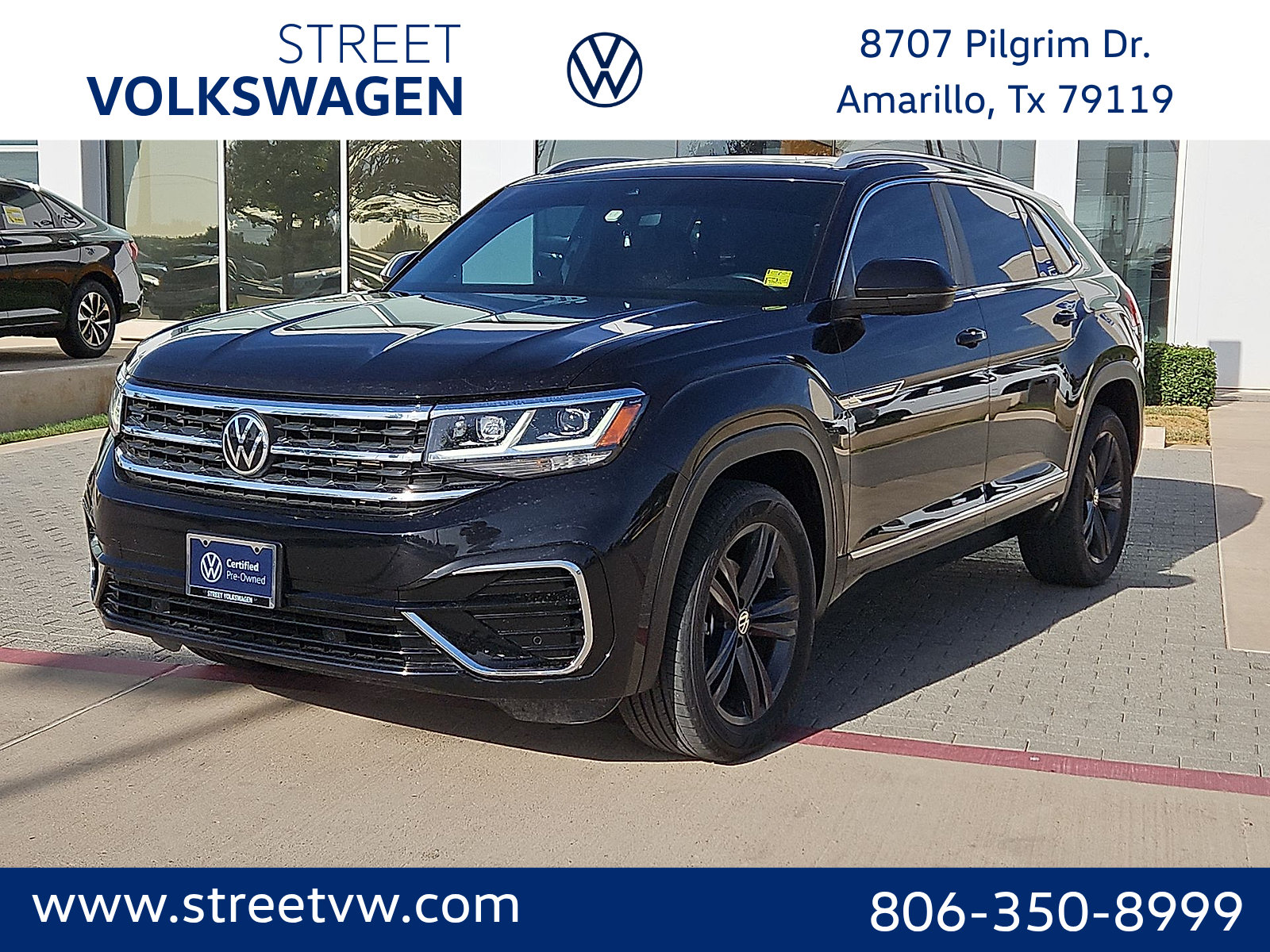Certified 2022 Volkswagen Atlas Cross Sport SEL R-Line w/ Cross Sport MDO Package