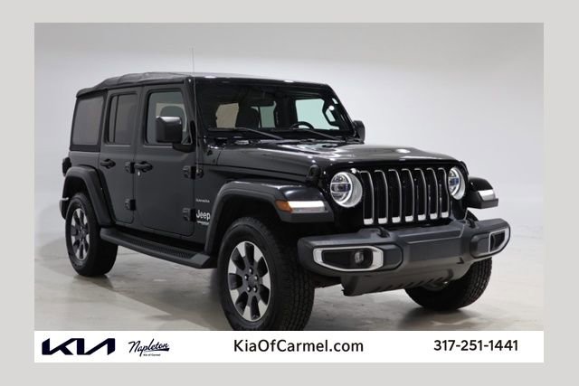 Used 2018 Jeep Wrangler Unlimited Sahara w/ Cold Weather Group image 1
