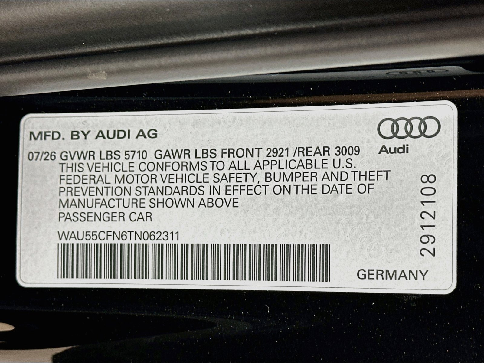 New 2026 Audi A6 Premium Plus AWD/4WD image 48