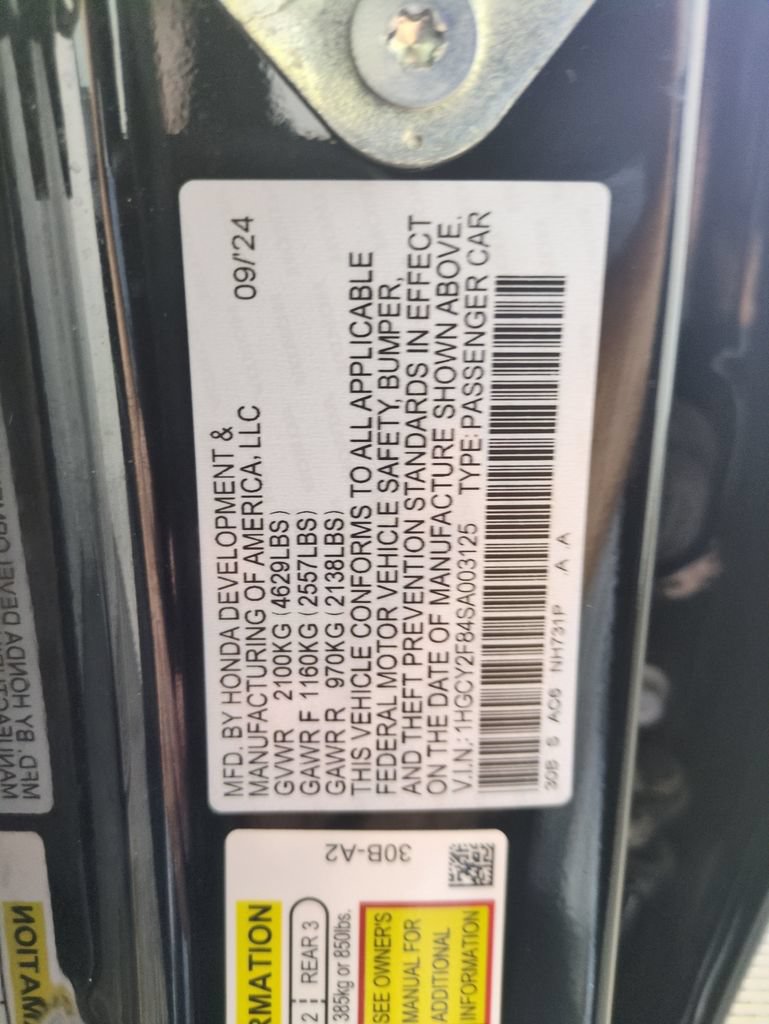 Certified 2025 Honda Accord Touring image 33