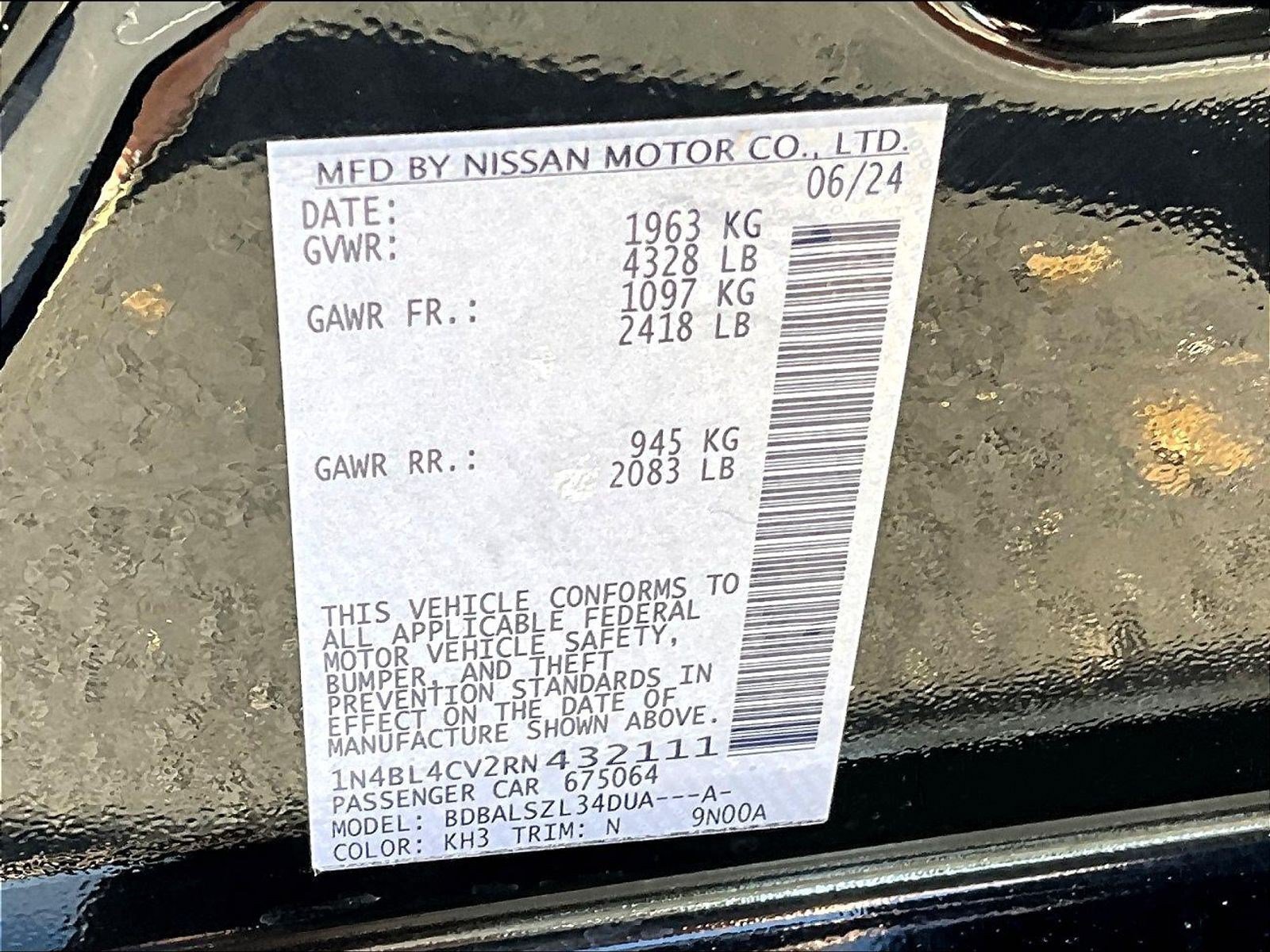 Used 2024 Nissan Altima 2.5 SR FWD image 19