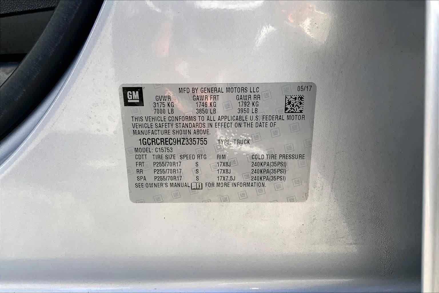 Used 2017 Chevrolet Silverado 1500 LT w/ Texas Edition RWD image 35