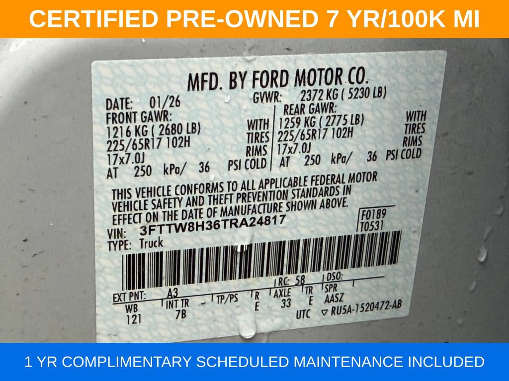 Used 2026 Ford Maverick XLT FWD image 33
