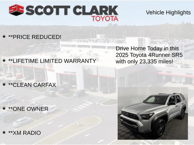 Used 2025 Toyota 4Runner SR5 AWD/4WD image 12