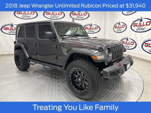 Used 2018 Jeep Wrangler Unlimited Rubicon
