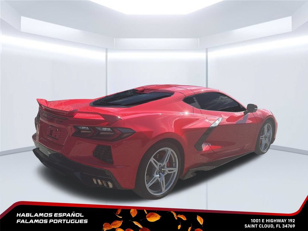 Certified 2023 Chevrolet Corvette Stingray Preferred Cpe w/ Z51 Performance Package RWD image 7