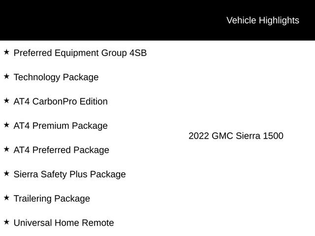 Used 2022 GMC Sierra 1500 AT4 w/ AT4 Premium Package image 12