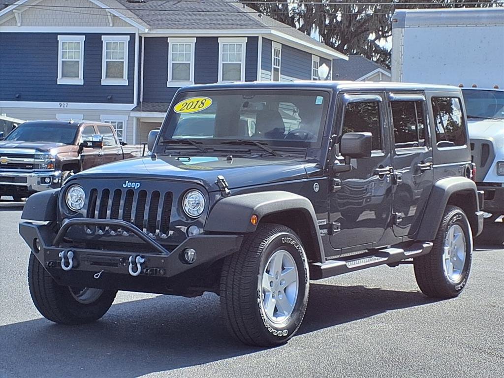 Used 2018 Jeep Wrangler Unlimited Sport S image 1
