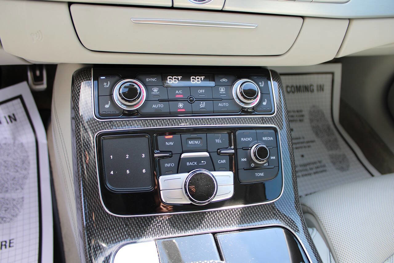 Used 2013 Audi S8 w/ Full Leather Pkg image 25