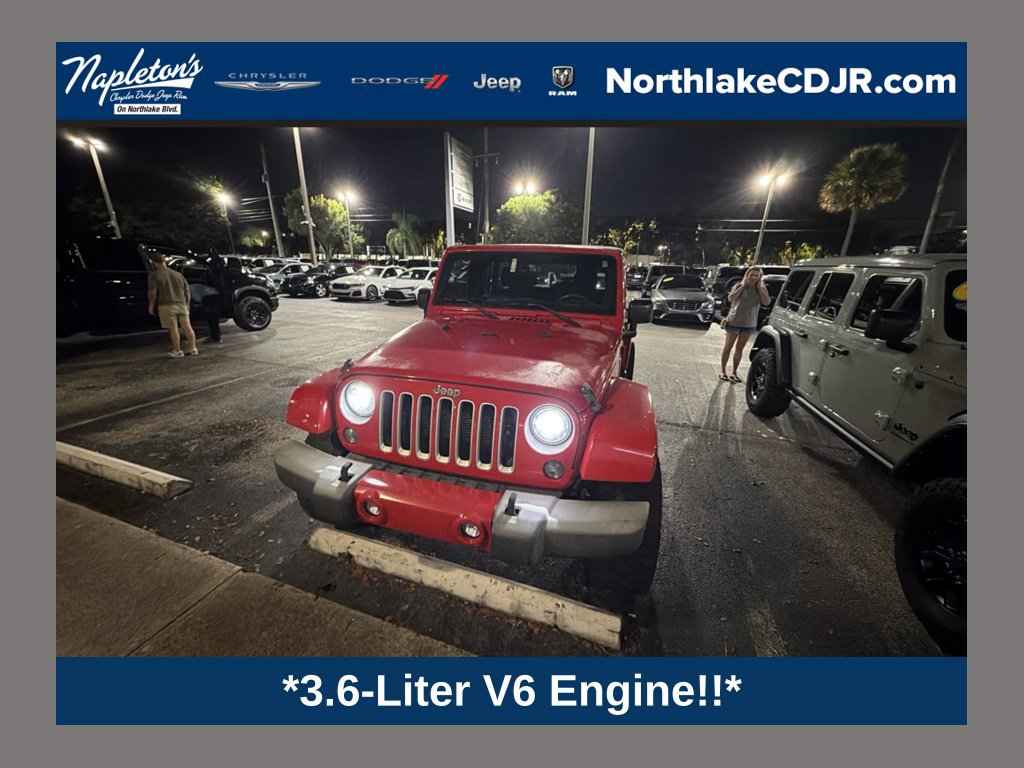 Used 2017 Jeep Wrangler Unlimited Sahara w/ Connectivity Group