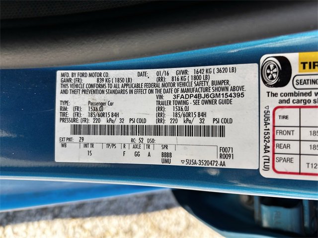 Used 2016 Ford Fiesta SE image 28