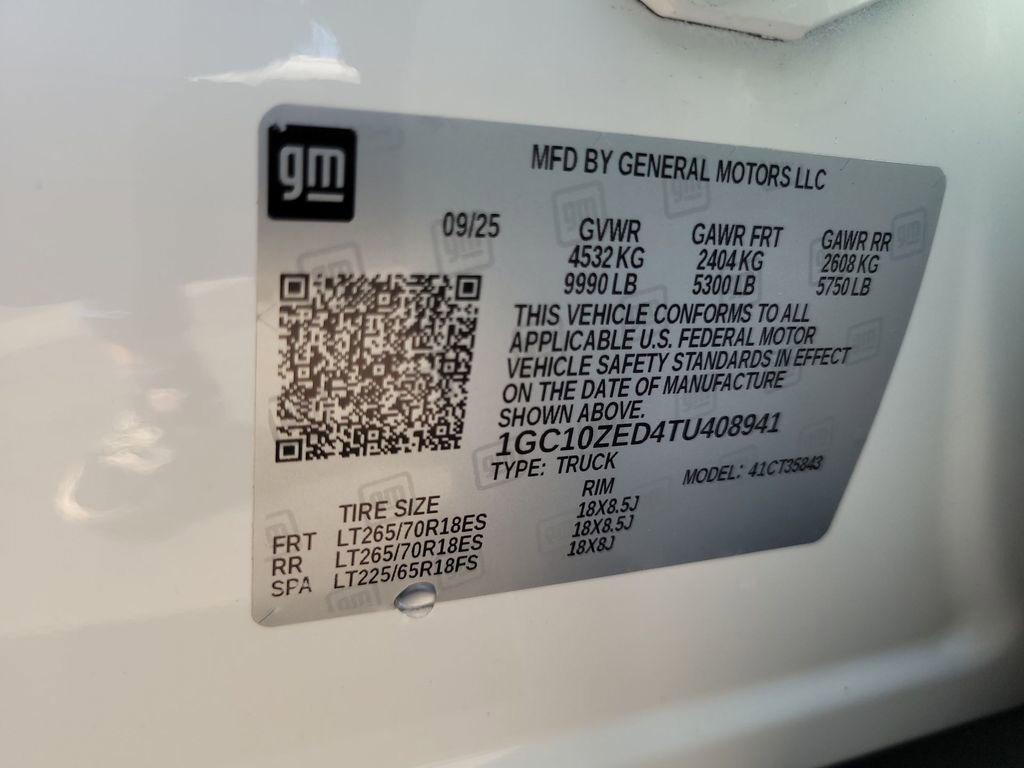 New 2026 Chevrolet Silverado EV LT image 32