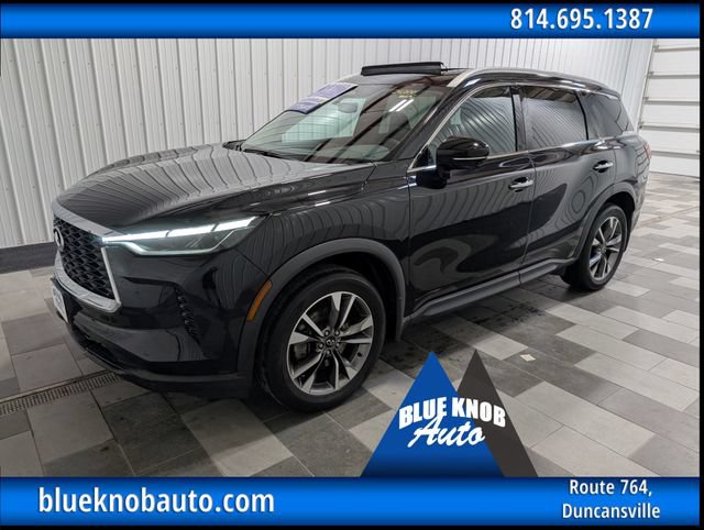 Used 2023 INFINITI QX60 Luxe w/ Cargo Package AWD/4WD image 1