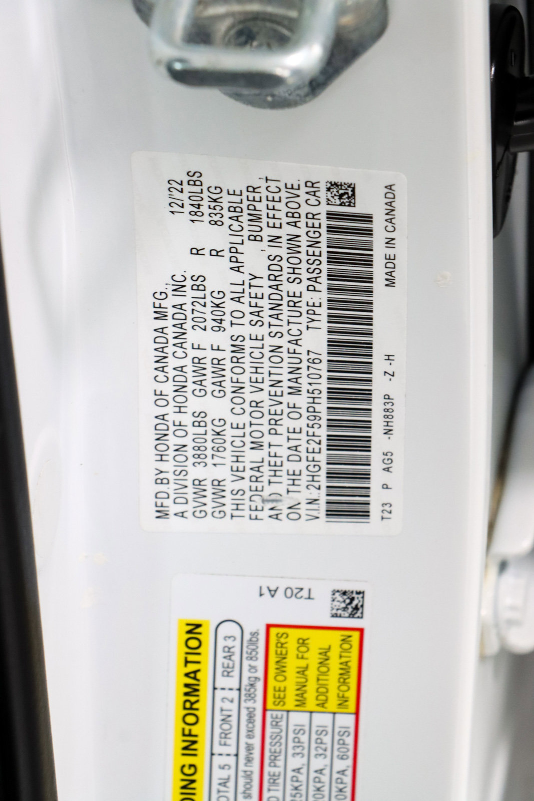 Used 2023 Honda Civic Sport image 30