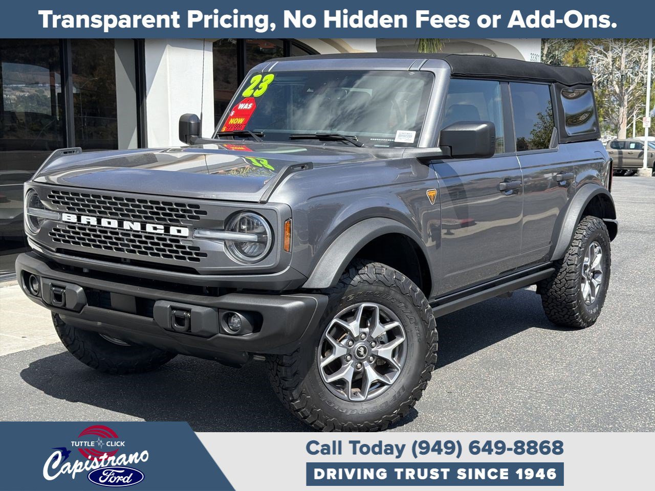 Used 2023 Ford Bronco Badlands