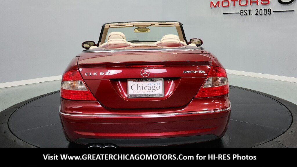 Used 2007 Mercedes-Benz CLK 63 AMG Cabriolet image 11