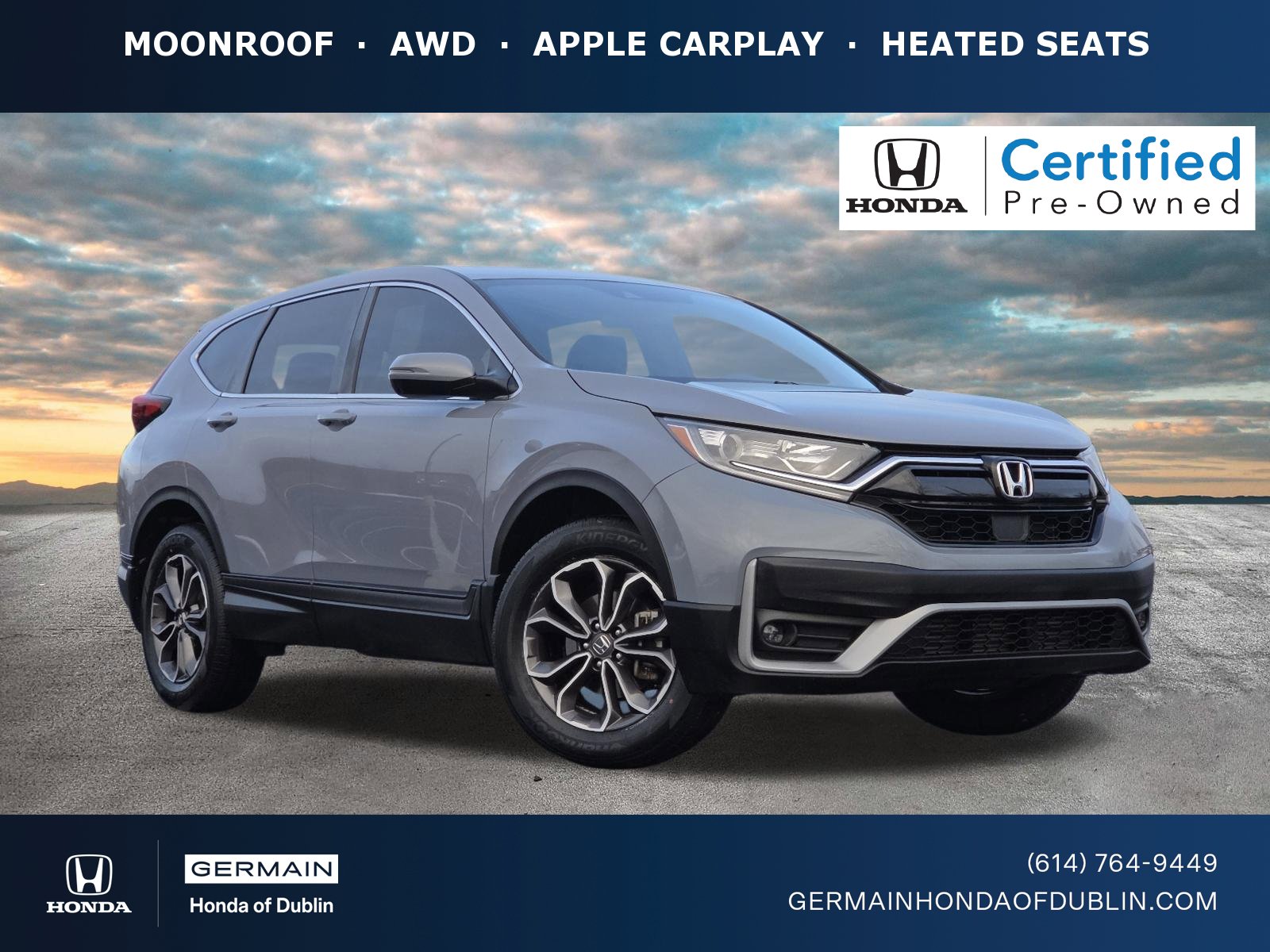 Certified 2020 Honda CR-V EX-L