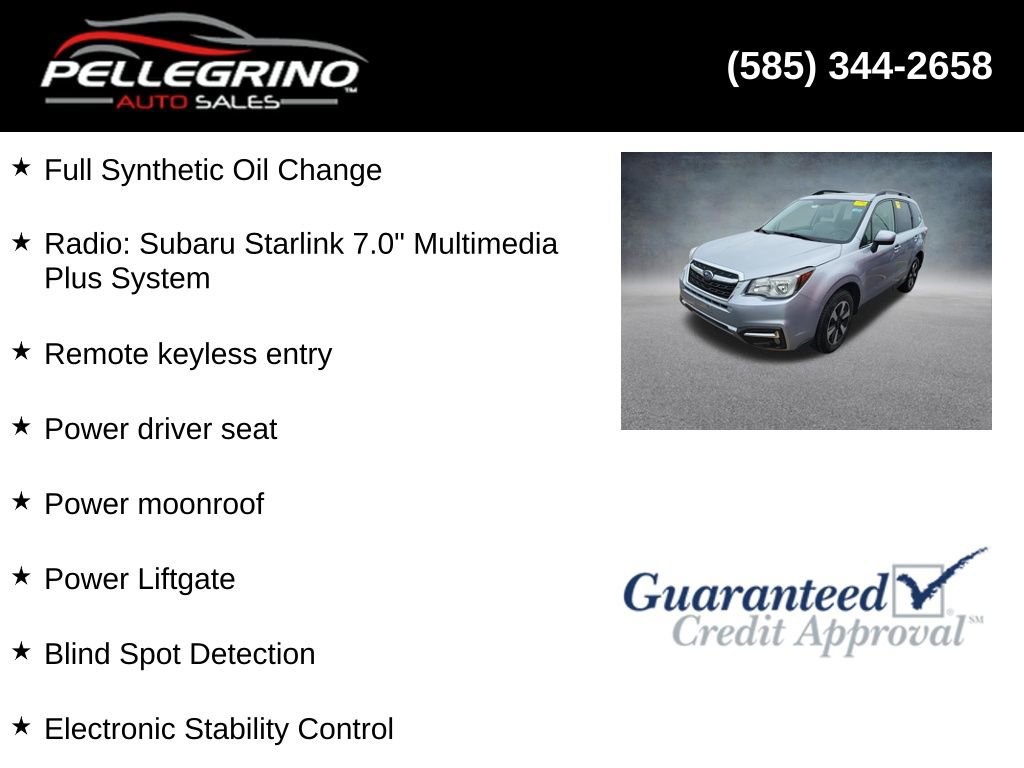 Used 2017 Subaru Forester 2.5i Limited w/ Popular Package #2 image 6