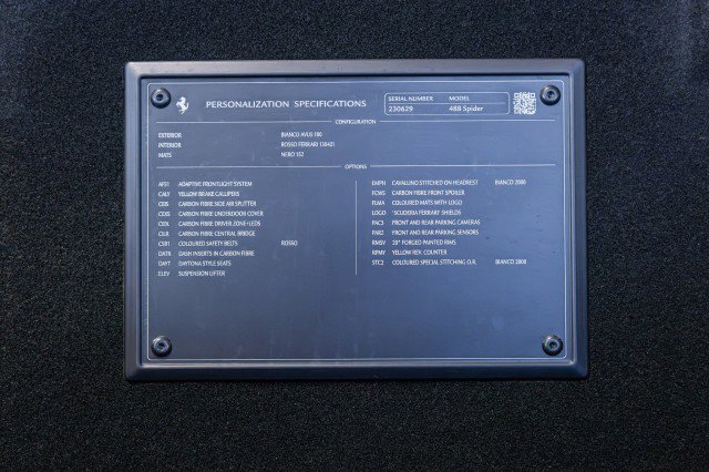 Used 2018 Ferrari 488 Spider image 52