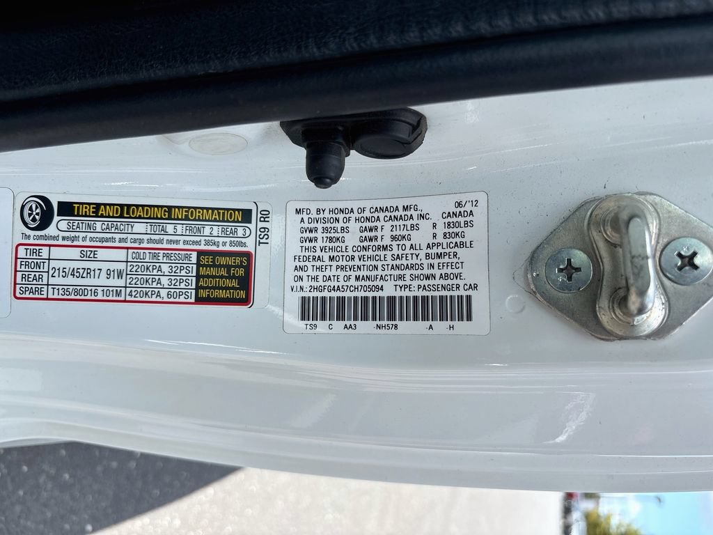 Used 2012 Honda Civic Si image 29