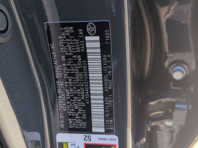 New 2026 Toyota Camry XLE image 30