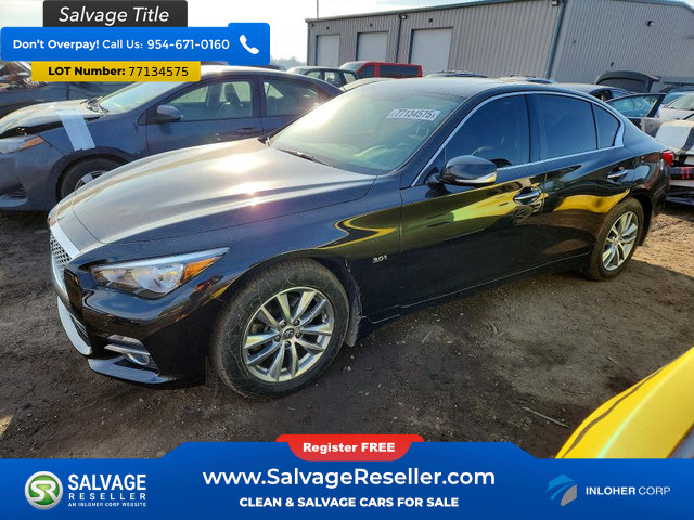 Used 2017 INFINITI Q50 3.0t Premium w/ Driver Assistance Package image 1