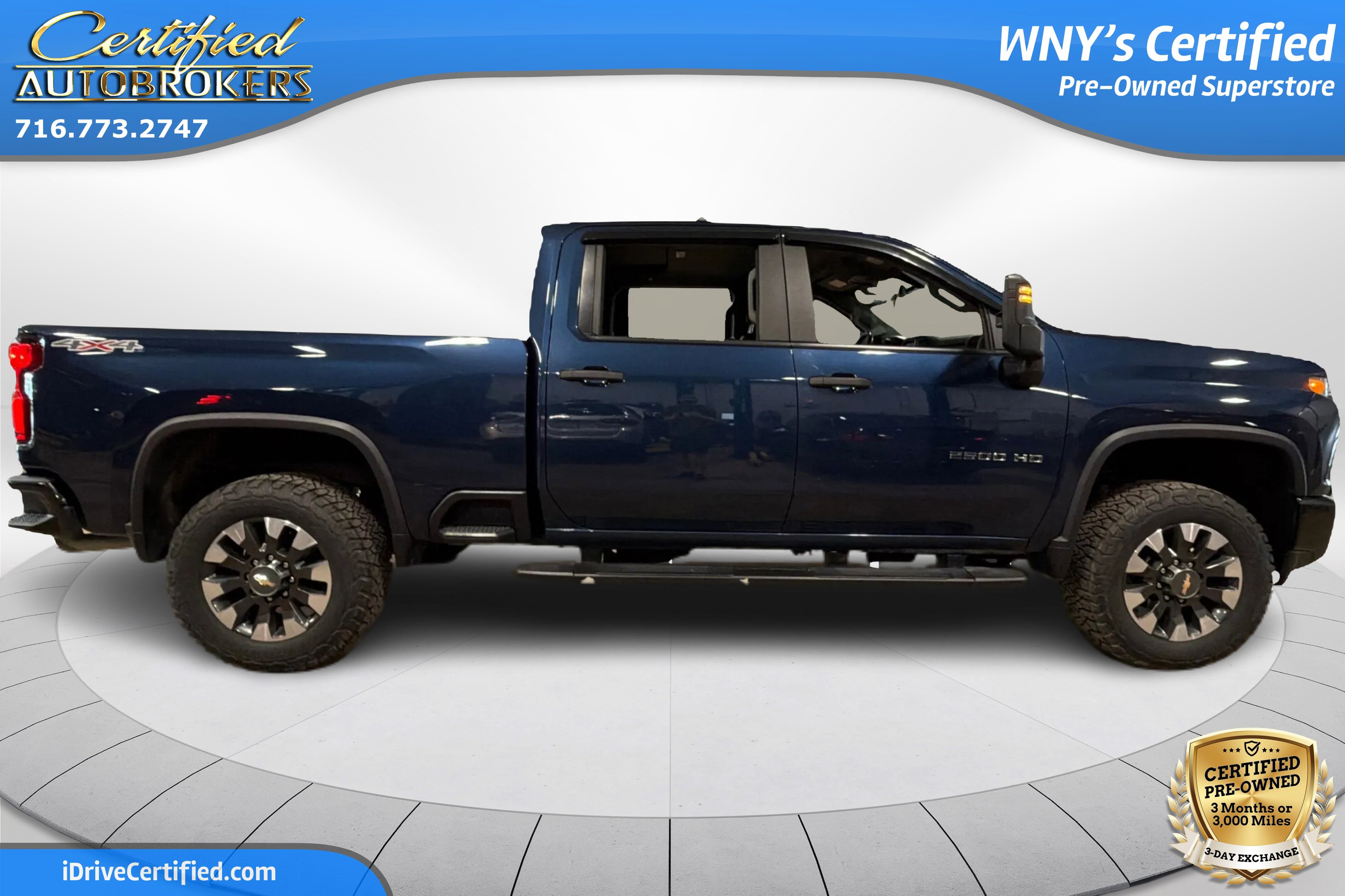 Used 2021 Chevrolet Silverado 2500 Custom w/ Custom Value Package AWD/4WD image 4