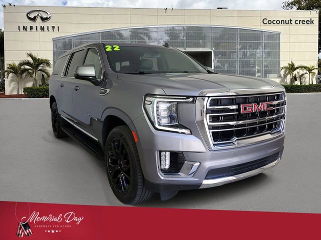 Used 2022 GMC Yukon XL SLT w/ SLT Luxury Package RWD image 1
