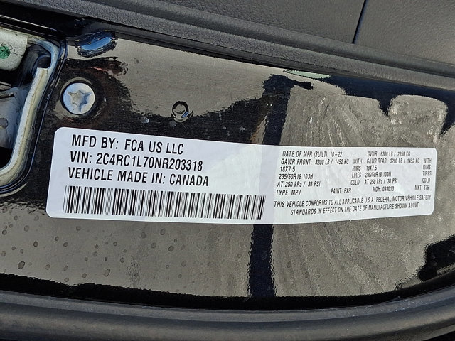 Used 2022 Chrysler Pacifica Touring-L w/ S Appearance Package image 26