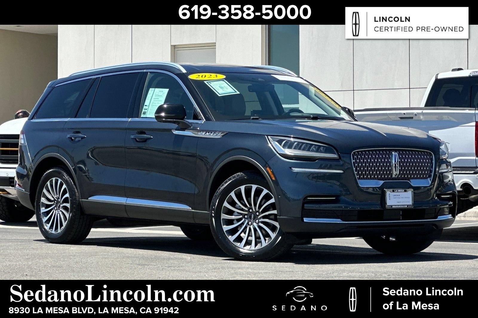 Certified 2023 Lincoln Aviator Reserve w/ Equipment Group 201A