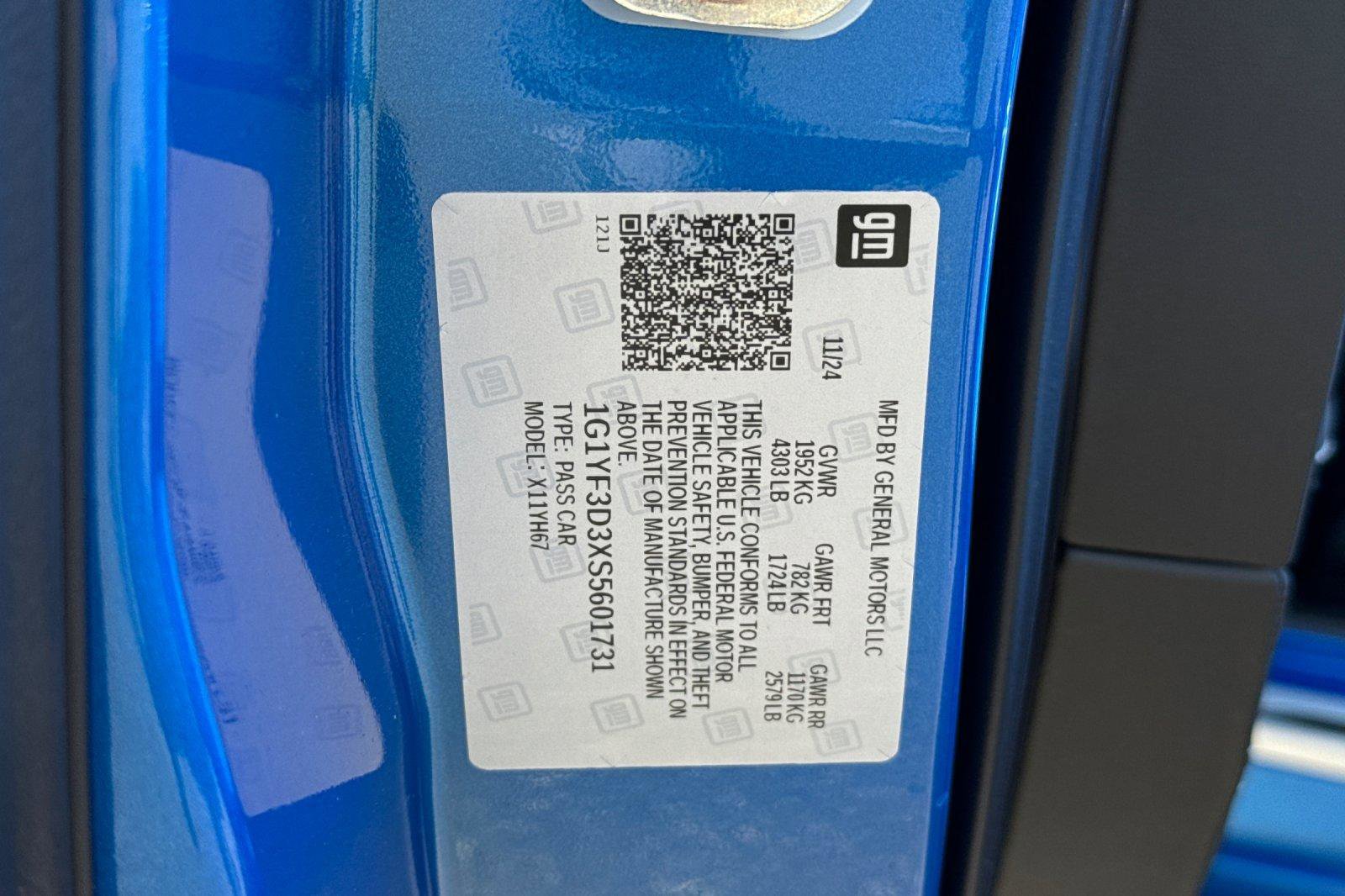 Used 2025 Chevrolet Corvette Z06 w/ Stealth Interior Trim Package image 30