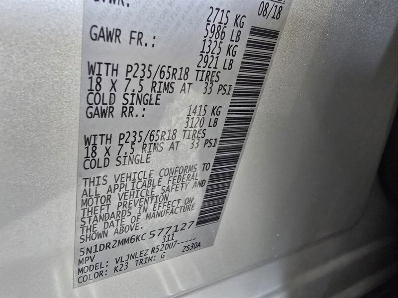 Used 2019 Nissan Pathfinder SV AWD/4WD image 39