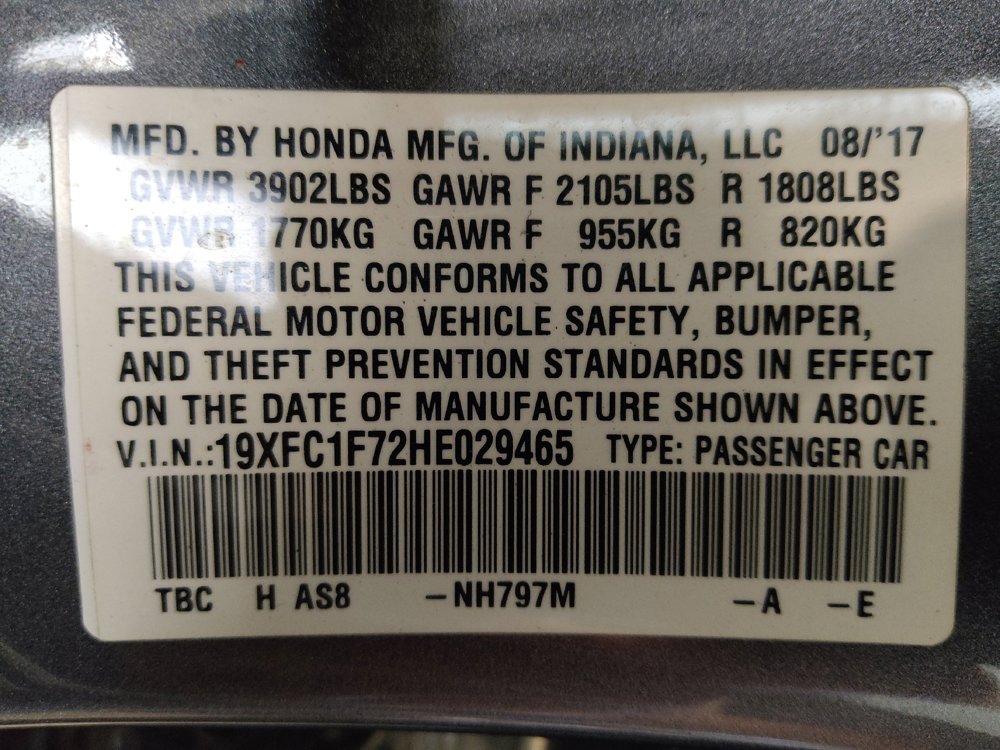 Used 2017 Honda Civic EX-L image 33