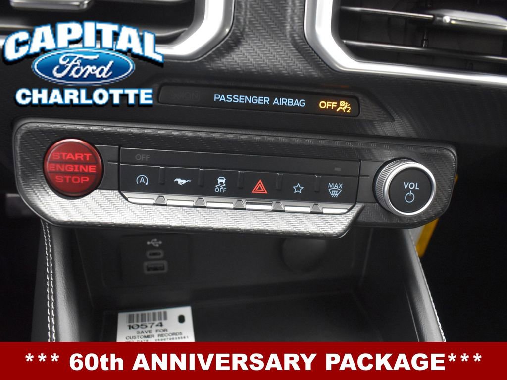 New 2025 Ford Mustang GT Premium w/ 60th Anniversary Package image 15