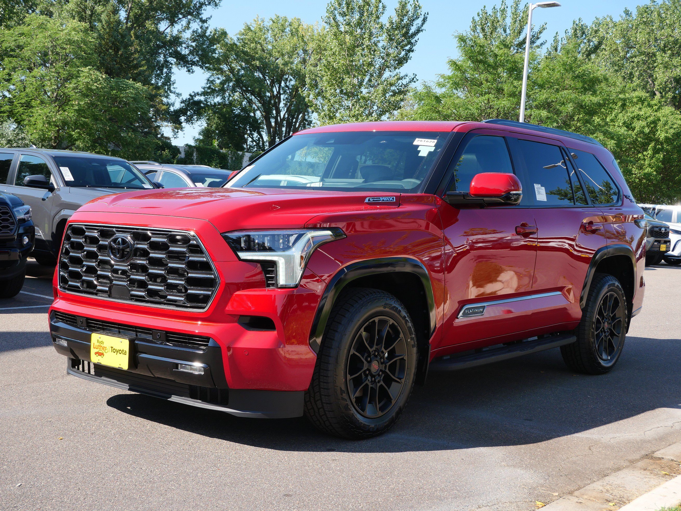New 2026 Toyota Sequoia Platinum w/ TRD Off-Road Package AWD/4WD image 4