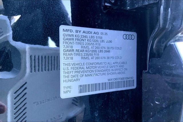 Certified 2025 Audi Q3 2.0T Premium w/ Convenience Package image 34