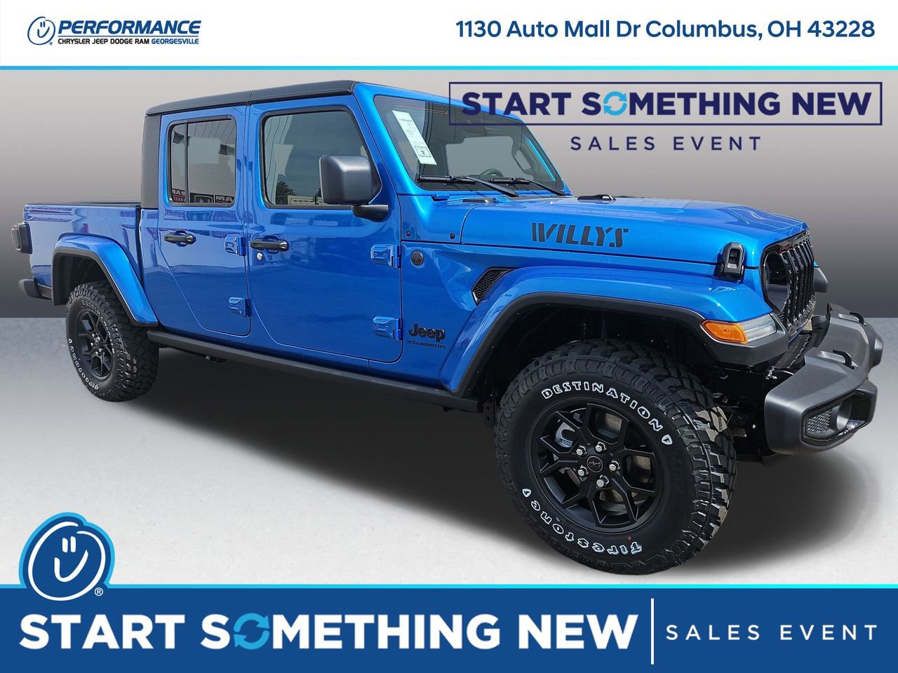 New 2025 Jeep Gladiator Willys