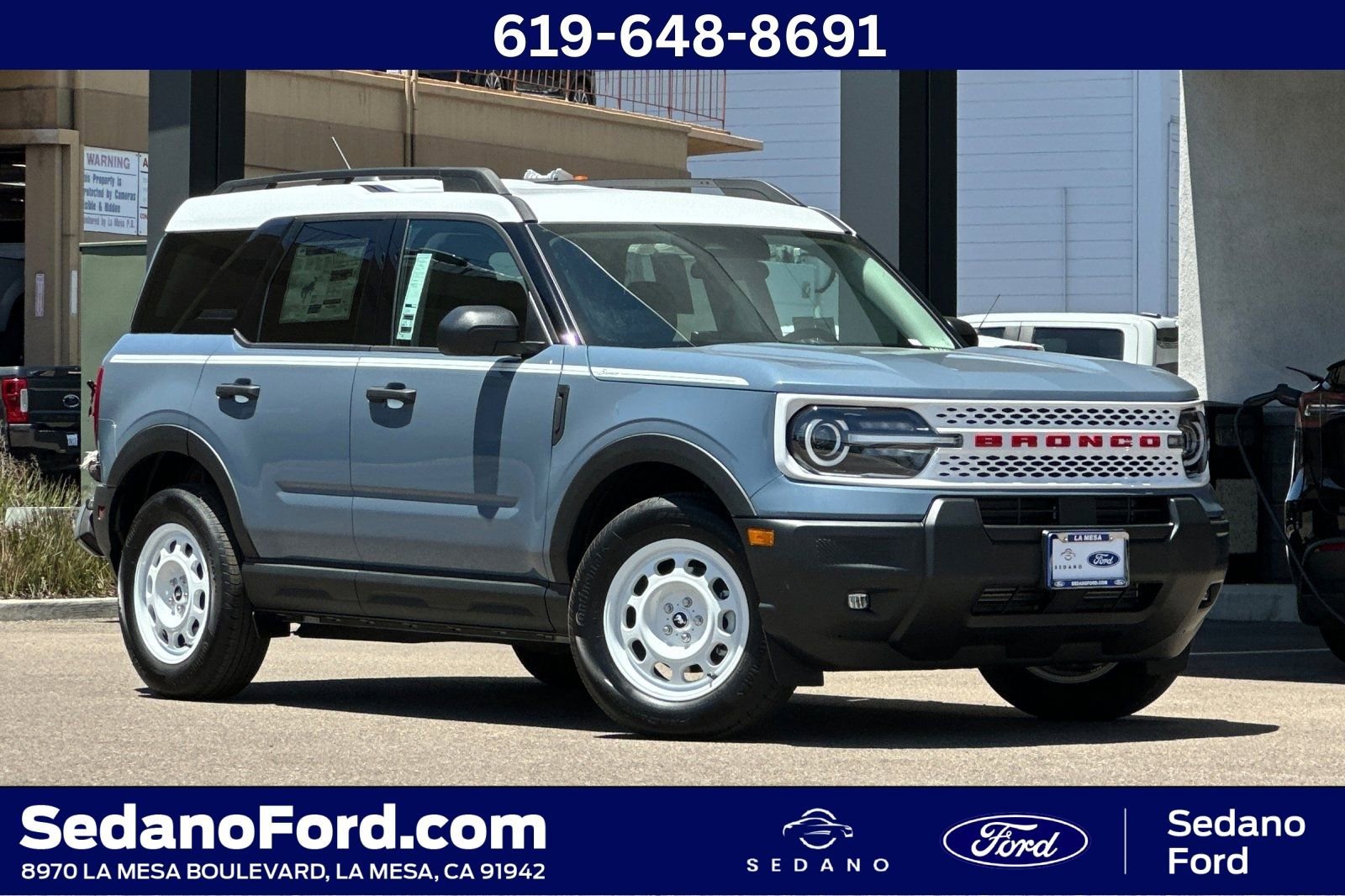 New 2025 Ford Bronco Sport Heritage w/ Convenience Package