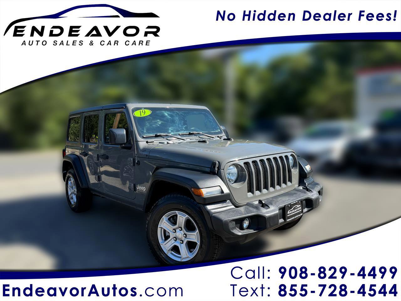 Used 2019 Jeep Wrangler Unlimited Sport S image 1